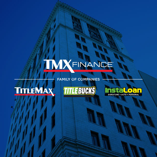 TMX Finance® Family of Companies logo card